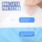 🚽 10PCS Disposable Toilet Seat Covers – Waterproof, Portable, Fits Most Seats, Hygienic Travel Must-Have 🧼✈️