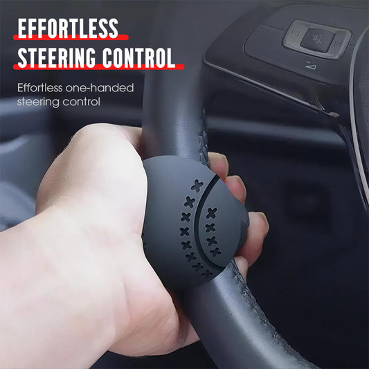 🚙 Steering Wheel Booster Knob – Ergonomic Grip, Reduces Fatigue, Perfect for Trucks, Tractors & Daily Cars 🛞⚡
