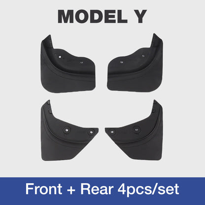 🚗🔒 Tesla Model 3/Y 2020-2023 – Invisible Mud Fenders, Paint Saver, No Drilling, Perfect Fit ✅