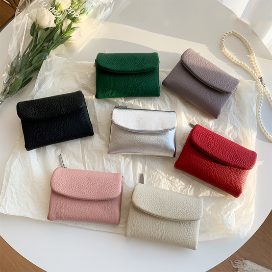 🔥 Mega Sale 50%OFF!! 🔥 100%Genuine Leather Lightweight Bifold Wallet – Slim, RFID Blocking, Perfect for Everyday Carry💳✨
