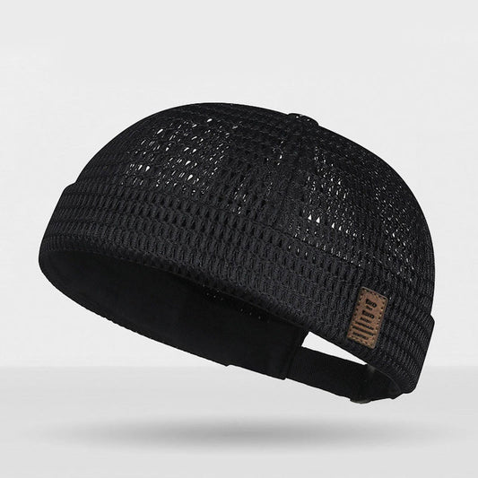 🧢🌬️ Lightweight Mesh Brimless Cap – Breathable, Sweatproof, Stay Cool & Focus Anywhere 😎🔥