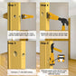 🛠️ Door Latch Tool – Professional Grade, Adjustable for All Standard Latches, Saves Time & Frustration, Essential for Home Renovation 🏠✨