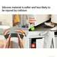 🚪✨ Adhesive Silicone Cabinet Pulls – No Drill Needed,  No Bending，Strong Self-Adhesive, Soft Non-Slip Grip, Perfect for Drawers, Doors & Wardrobes 🏠🔩