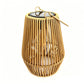 🔥🎁New: 50% OFF🔥🏮 Hand-woven bamboo lantern with solar panel | Patio, garden & camping ✨