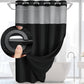 🎁2026 New Arrivals 60% OFF💥Waffle Pattern Shower Curtain