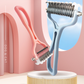 🧶 2-in-1 Deshedding & Dematting Comb – Double-Sided, Slicker & Rake, Reduces Shedding by 90%, Pain-Free Grooming, Ideal for Long & Short Hair 🐕‍🦺💨