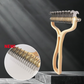 🧶 2-in-1 Deshedding & Dematting Comb – Double-Sided, Slicker & Rake, Reduces Shedding by 90%, Pain-Free Grooming, Ideal for Long & Short Hair 🐕‍🦺💨