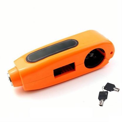 🏍️2026 New arrival 57% OFF! 🔒 Universal Motorcycle Handlebar Lock – Strong Anti-Theft, Installs in Seconds