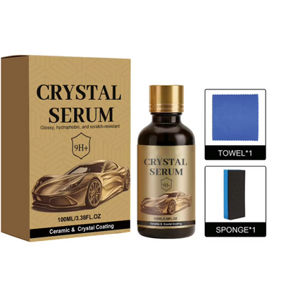 ✨🧽Ceramic Car Coating Kit - Crystal Serum，Professional Shine at Home. UV & Scratch Protection! 💧🔒