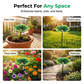 🌸🐦 Vibrant Garden Flower Stake Bird Feeder，A Beautiful & Functional Art Piece for Your Yard 🏡✨