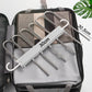 🩳 Multi-Trouser Hanger – Vertical Stacking Design, Stainless Steel, Folds Flat for Travel. Keep Your Pants Wrinkle-Free & Closet Tidy! ✅💪