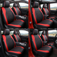 🚗✨9-Piece Leather Car Seat Cover Set – Universal Fit, Breathable & Easy to Clean for a Perfect Interior 🛋️