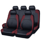 🔥Hot Sale 50% OFF！🔥9-Piece Universal Fit Leather Car Seat Cover Set