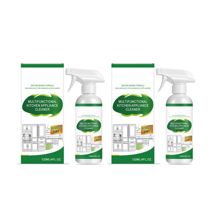 🧴🍽️ Multi-Use Kitchen Appliance Cleaner – Spray, Wipe, Shine. Cuts Grease, No Residue. Safe for Daily Use on All Kitchen Electronics. Your Cleaning Shortcut! 💪✨