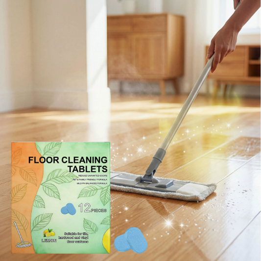 🌍✨ Floor Cleaner Tablets – Dissolve in Water, Clean Any Floor 🪣
