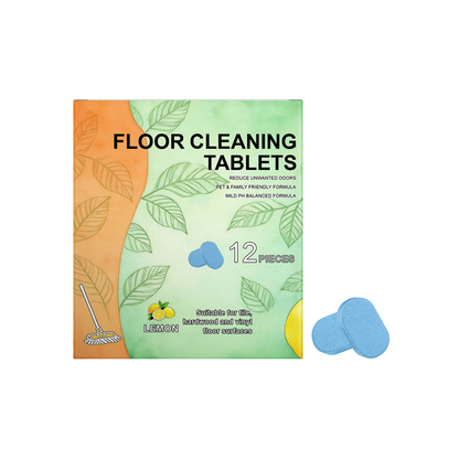 🌍✨ Floor Cleaner Tablets – Dissolve in Water, Clean Any Floor 🪣