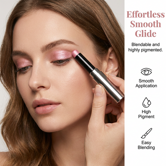 💜LAST DAY - BUY 1 GET 1 FREE💜✨ Twist-Up Eyeshadow Stick | One swipe for instant shine · Long-lasting, smudge-proof · Silky smooth, no tugging · High pigmentation👁️