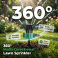 💧360° Coverage Precision Garden Irrigation Sprinkler💚✨-Adjustable Nozzle, Even Watering for Lawns, Flower Beds & Vegetables.