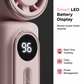 🔥2026 Hot Sale 50% OFF✨⚡ 50K+ SOLD! 🎁 Taster Pack Portable Clip-On Fan with LED Display，360° Rotation.Strong Clip, Multi-Angle Adjustment.