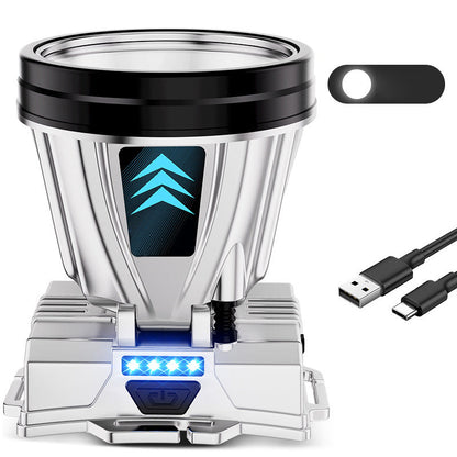 🔥2026 Hot Sale 50% OFF✨⚡ 50K+ SOLD! 🎁Super Bright Rechargeable High Power Headlamp,High Power Output, Water Resistant, Lightweight. Keep Your Hands Free & Path Lit!