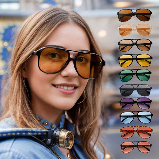 🔥2026 Hot Sale 65% OFF Only￡8.88✨⚡ 50K+ SOLD! 🎁😎🕶️ Lightweight Retro Summer Sunglasses With Uv Protection – Vintage Frame, Classic Style, All-Day Comfort. Perfect For Driving, Beach & Daily Wear! 🌊🚗✨
