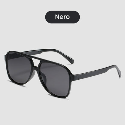 Occhiali da Sole Estivi Retrò e Leggeri con Protezione UV，Vintage Frame, Classic Style, All-Day Comfort. Perfect for Driving, Beach & Daily Wear! 😎🌞🛡️