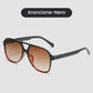 Occhiali da Sole Estivi Retrò e Leggeri con Protezione UV，Vintage Frame, Classic Style, All-Day Comfort. Perfect for Driving, Beach & Daily Wear! 😎🌞🛡️