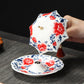 🔥2026 Hot Sale 50% OFF✨⚡ 50K+ SOLD! 🎁Umbrella-Shaped Ceramic Tea Strainer Set  A Whimsical Gift For Tea Lovers! 💝🍵✨