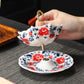 🔥2026 Hot Sale 50% OFF✨⚡ 50K+ SOLD! 🎁Umbrella-Shaped Ceramic Tea Strainer Set  A Whimsical Gift For Tea Lovers! 💝🍵✨