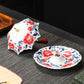 🔥2026 Hot Sale 50% OFF✨⚡ 50K+ SOLD! 🎁Umbrella-Shaped Ceramic Tea Strainer Set  A Whimsical Gift For Tea Lovers! 💝🍵✨