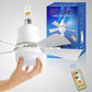 🏆LAST DAY SALE 50% OFF🔥SmartBreez™ 40W LED Ceiling Fan Light – 20.5” Ultra-Quiet with Remote 🎯 | E27 + FREE B22 Adapter 🔌 | For Bedroom 😴, Kitchen 👩‍🍳 & Garage 🛠️ – UK Ready! 🇬🇧