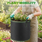 🌱👜 5-Pack Thickened Non-Woven Grow Bag With Handles – Heavy Duty, Breathable Fabric, Eco-Friendly, Large Capacity. Perfect For Potatoes, Tomatoes & Herbs! 🥔🍅🌿