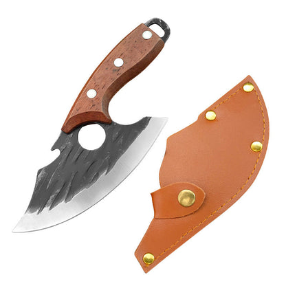 💥LAST DAY SALE 50%OFF💥🌈Hand-Forged Mini Cleaver Knife with Sheath