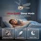 💡🌀🎵 3-In-1 Ceiling Fan With Light And Bluetooth Speaker – Smart Remote, 3 Fan Speeds, Dimmable LED, Crystal Clear Sound. Perfect For Bedroom, Living Room & Patio! 🏠✨🎶