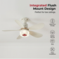 💡🌀🎵 3-In-1 Ceiling Fan With Light And Bluetooth Speaker – Smart Remote, 3 Fan Speeds, Dimmable LED, Crystal Clear Sound. Perfect For Bedroom, Living Room & Patio! 🏠✨🎶