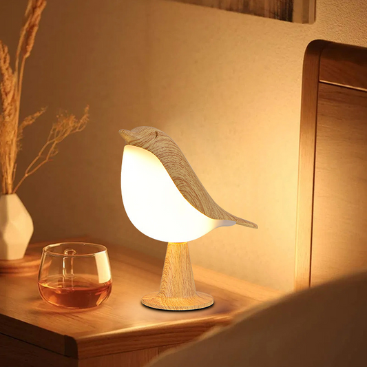 🐦✨ Cute Bird Touch-Activated Night Light – 3-Level Warm Dim, USB Rechargeable, Bedside Lamp, Perfect For Kids, Bedroom & Nursery! 🌙💤🕯️