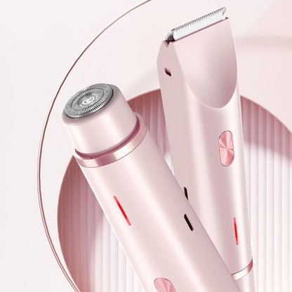 💪🛡️ IPX7 Waterproof Dual-Head Electric Shaver For Women – Hypoallergenic Blades, Cordless, Portable, Gentle On Sensitive Skin. Say Goodbye To Razor Burns! 🔥🪒❌