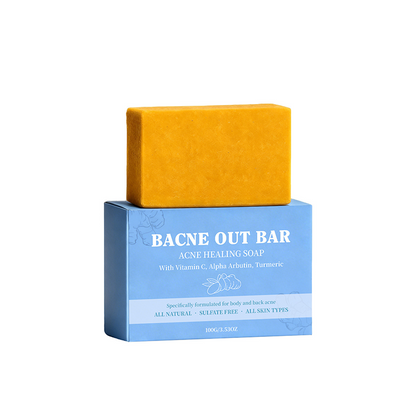 🛁💥 Body Acne Soap For Clearer Skin – Charcoal & Tea Tree Oil, Deep Cleans Pores, Fights Back & Chest Acne, Unclogs Pores. Gentle For Daily Use! 🧼✨🌿