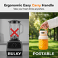 🍍🚀 Portable Personal Blender For Shakes & Smoothies – Lightweight, Cordless, Fast Mixing, Includes Travel Lid. Crushes Ice Easily – Your On‑The‑Go Nutribullet! ❄️🥤🌿