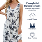 🔥Summer Dress – Cool Just In! Mega Sale70%OFF💥! Floral sleeveless V-neck dress with pockets 👗🌸