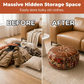 🥳2026 HOT SALE🥳 Multifunctional Storage Ottoman Pouf