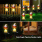 📢📢50% OFF !! ⏰Outdoor Eagle Design Solar Powered Garden Stake Light🦅