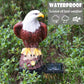 📢📢50% OFF !! ⏰Outdoor Eagle Design Solar Powered Garden Stake Light🦅