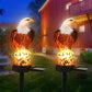 📢📢50% OFF !! ⏰Outdoor Eagle Design Solar Powered Garden Stake Light🦅