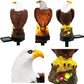 📢📢50% OFF !! ⏰Outdoor Eagle Design Solar Powered Garden Stake Light🦅
