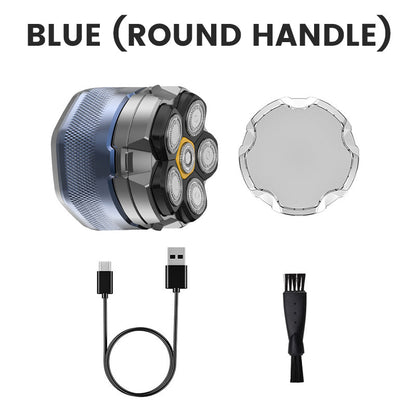 🎁Father's Day Mega Hot Sale 56%OFF⚡6D Waterproof Head Shaver Kit for Bald Men，Magnetic Cleaning, IPX6 Full Washable【 90 Mins Runtime. Zero Pain! ]✨🚿🔒