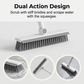 🔥2026 Hot Sale 50% OFF✨⚡ 50K+ SOLD! 🎁2-in-1 Grout & Corner Scrubber Brush with Squeegee，Removes Mold & Dirt, Ideal For Bathroom, Kitchen & Tile Floors! 🚿🧼💪