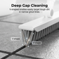 🔥2026 Hot Sale 50% OFF✨⚡ 50K+ SOLD! 🎁2-in-1 Grout & Corner Scrubber Brush with Squeegee，Removes Mold & Dirt, Ideal For Bathroom, Kitchen & Tile Floors! 🚿🧼💪