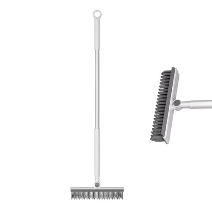 🔥2026 Hot Sale 50% OFF✨⚡ 50K+ SOLD! 🎁2-in-1 Grout & Corner Scrubber Brush with Squeegee，Removes Mold & Dirt, Ideal For Bathroom, Kitchen & Tile Floors! 🚿🧼💪
