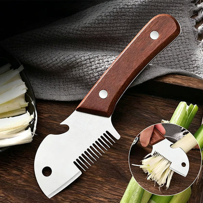 ⏳LAST DAY SALE 85% OFF !!📢Multi-Functional Green Onion Slicer & Shredding Knife🔪